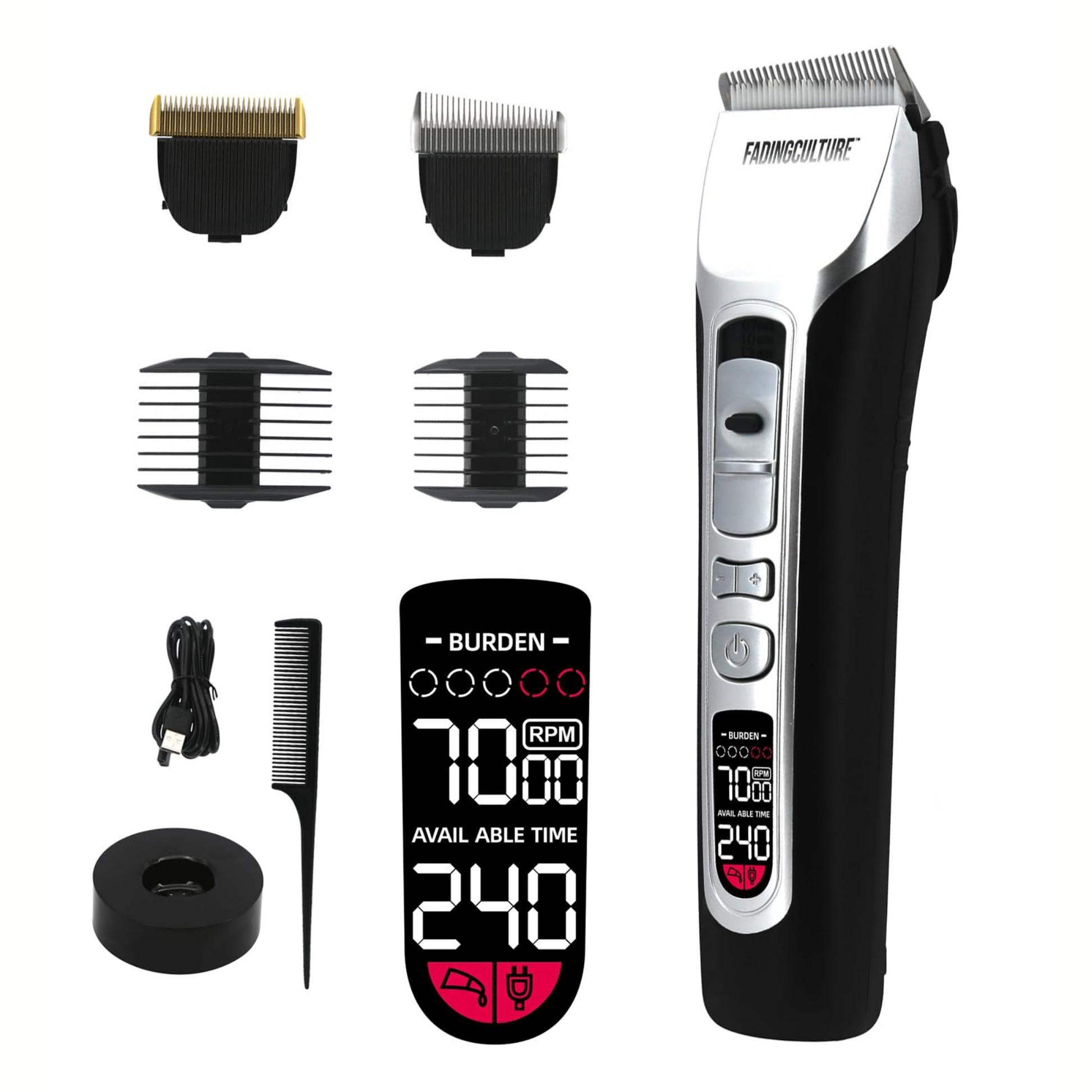 Fadify™ 2.0 — Auto Fade Hair Clipper - Fadify Culture