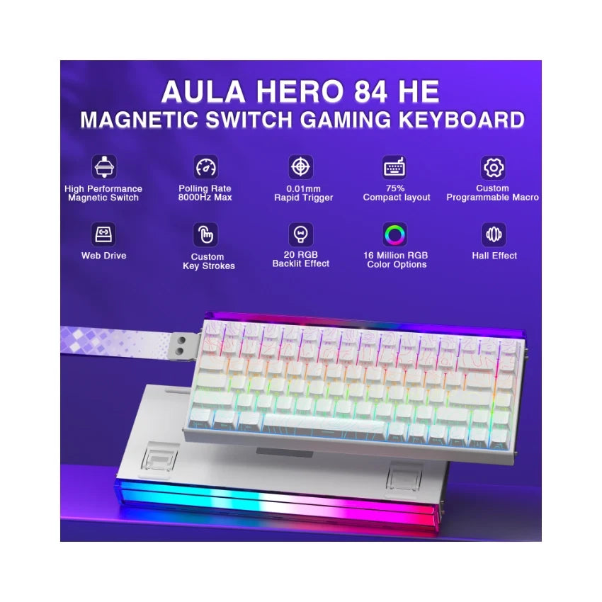 Fadify Hero 84 HE Wired Magnetic Keyboard