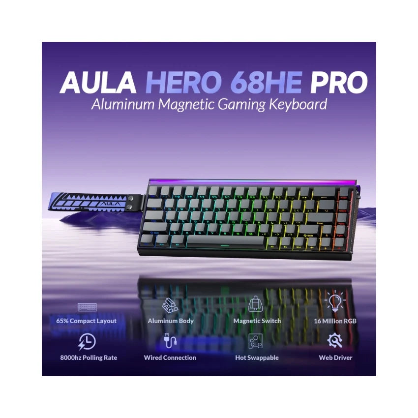 Fadify Hero 68 HE Wired Magnetic Keyboard