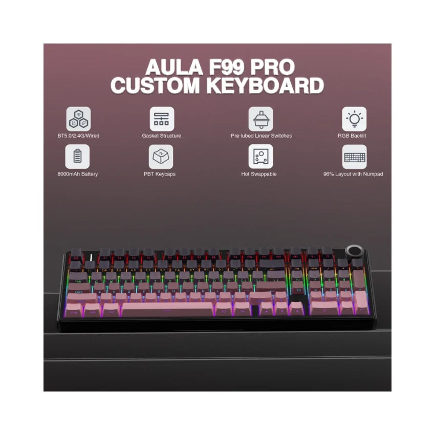 Fadify F99 Pro Knob Mechanical Keyboard