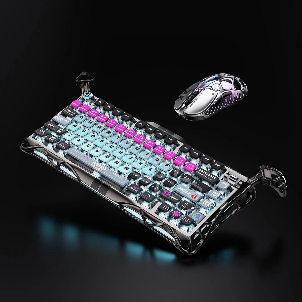 Fadify HE 8000Hz Ultra-Fast Hall Effect Gaming Set - Cyberpunk