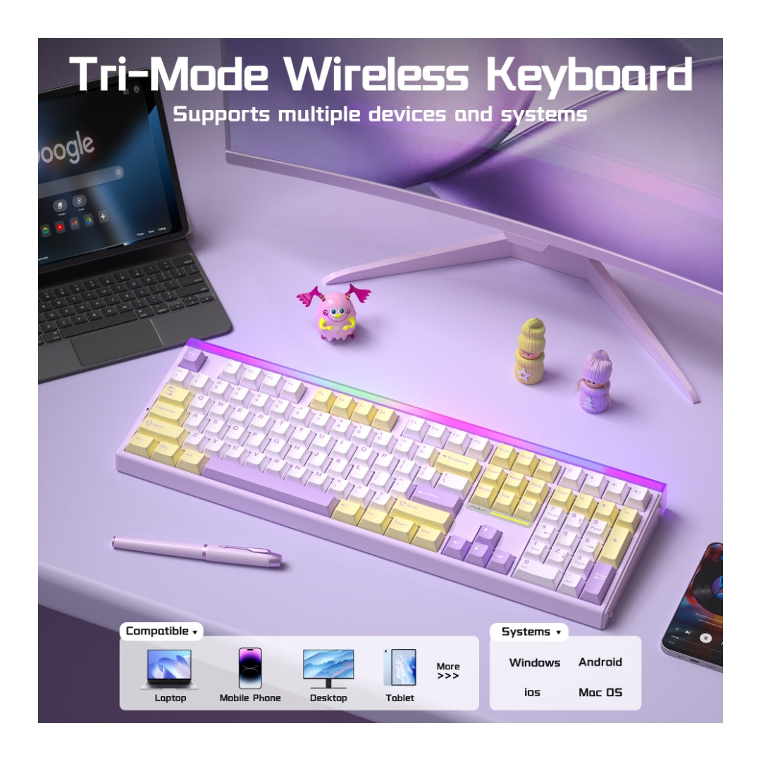Fadify H108 Wireless Silent Mechanical Keyboard