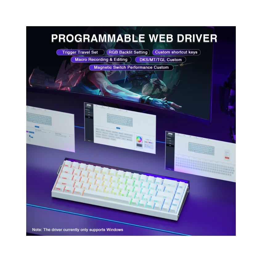 Fadify Hero 68 HE Wired Magnetic Keyboard