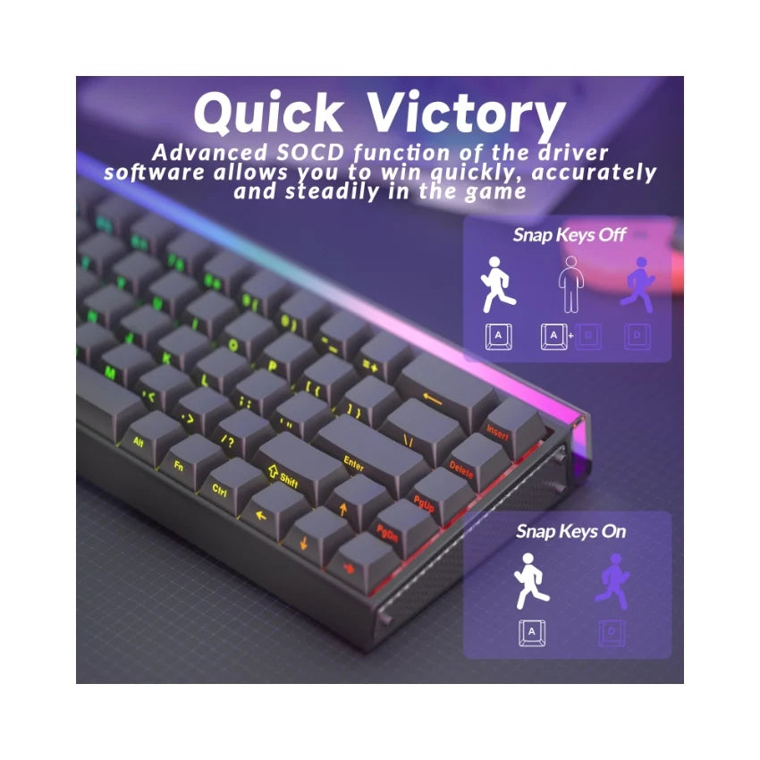 Fadify Hero 68 HE Wired Magnetic Keyboard