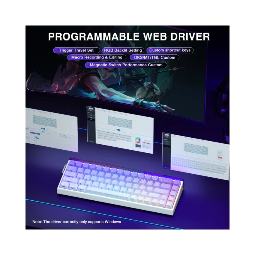 Fadify Hero 68 HE Wired Magnetic Keyboard
