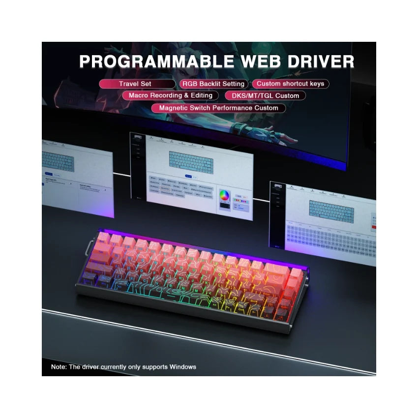 Fadify Hero 68 HE Wired Magnetic Keyboard
