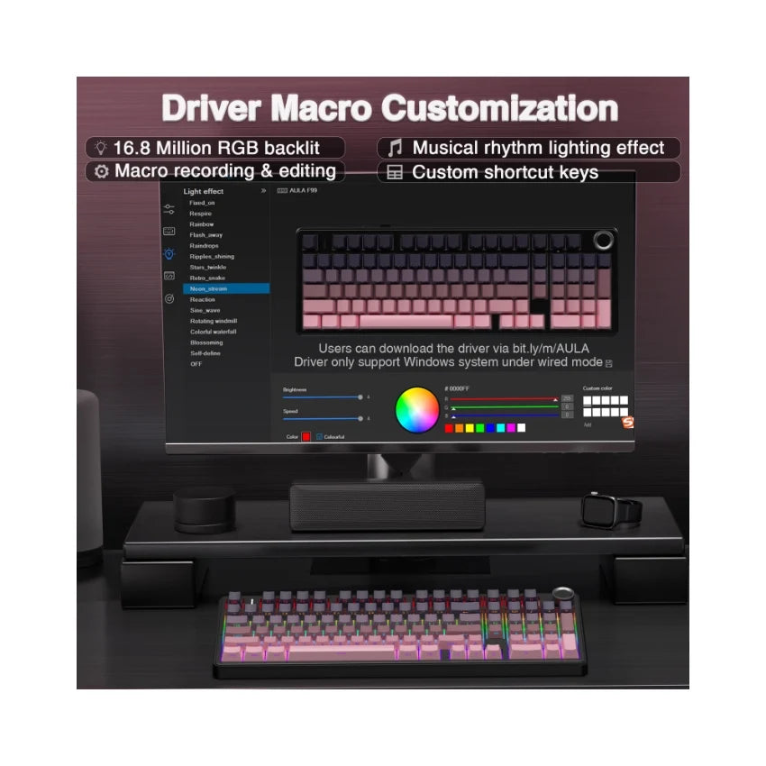 Fadify F99 Pro Knob Mechanical Keyboard