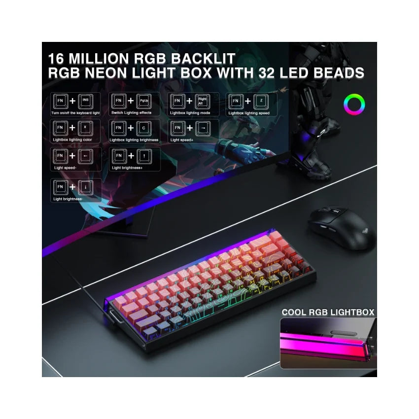 Fadify Hero 68 HE Wired Magnetic Keyboard