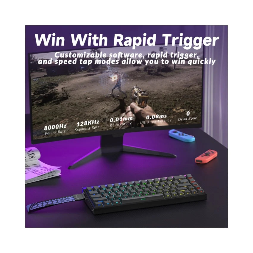 Fadify Hero 68 HE Wired Magnetic Keyboard