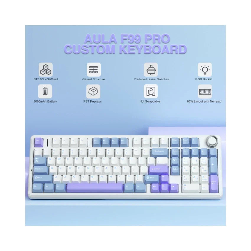 Fadify F99 Pro Knob Mechanical Keyboard