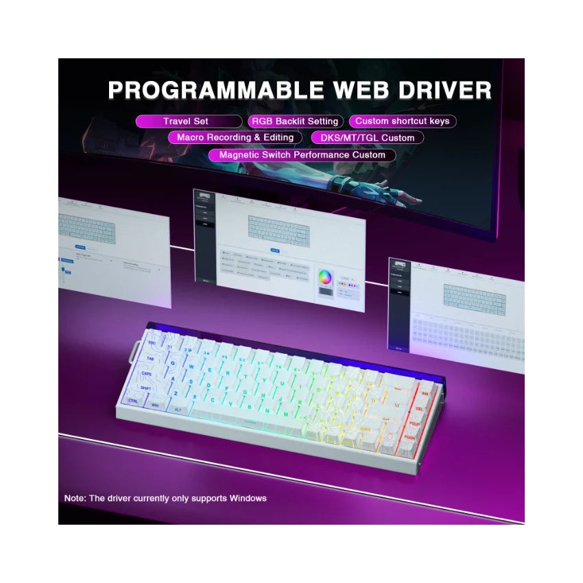 Fadify Hero 68 HE Wired Magnetic Keyboard