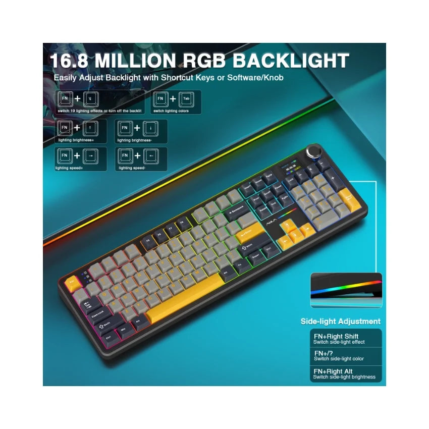 Fadify F108 Pro Full Size Vision Knob Keyboard