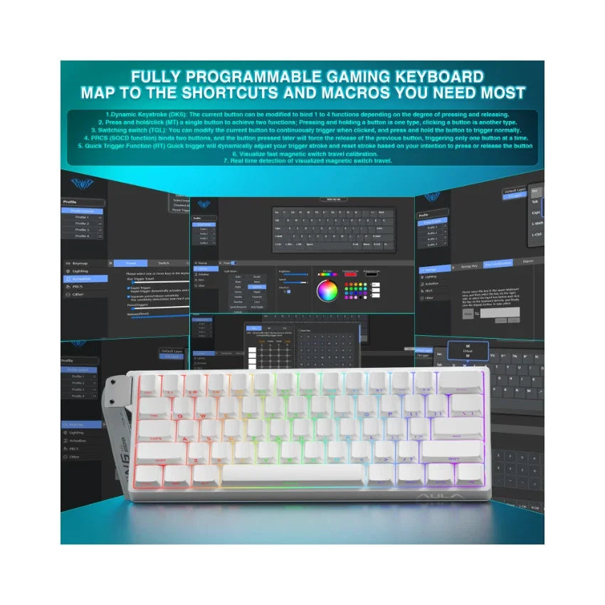 Fadify WIN60 HE Wired Magnetic Keyboard