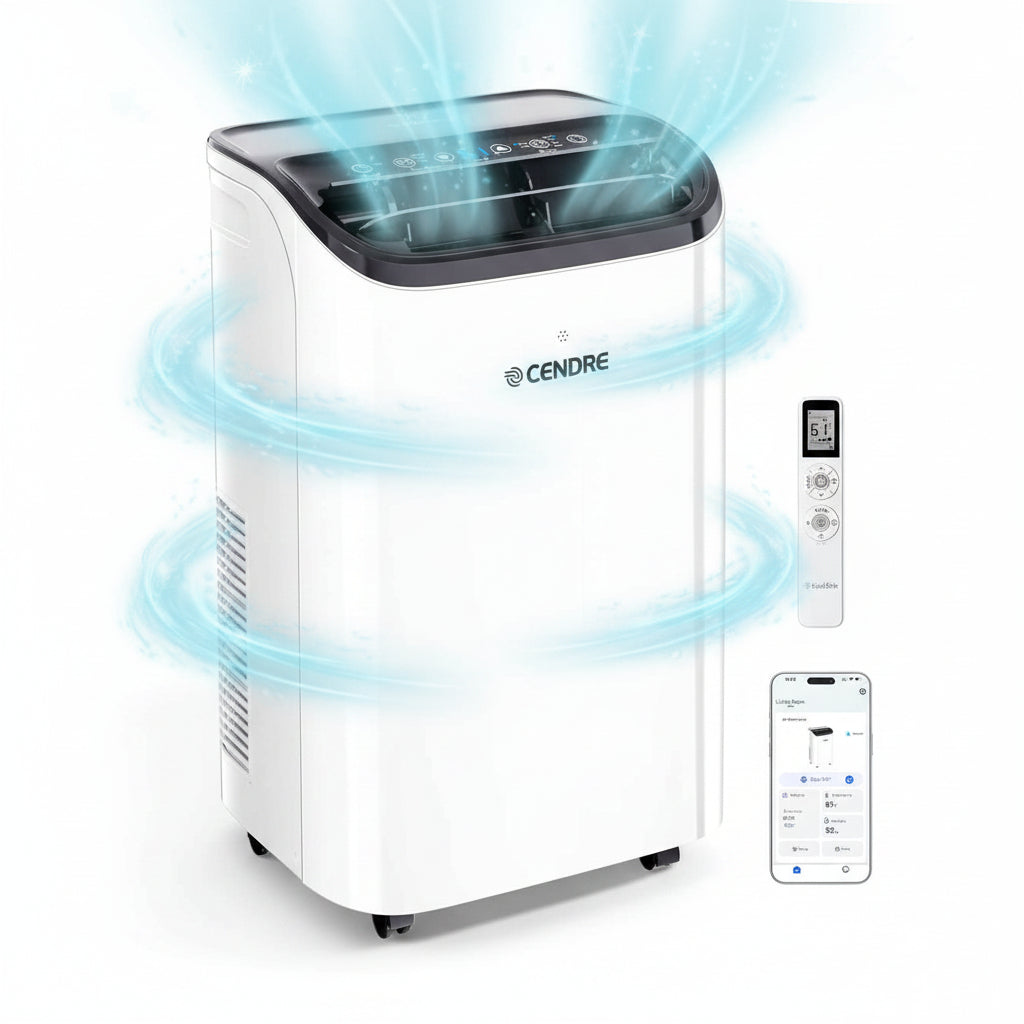 Fadify Smart Portable Air Conditioner 14,000 BTU, WiFi & Remote Control