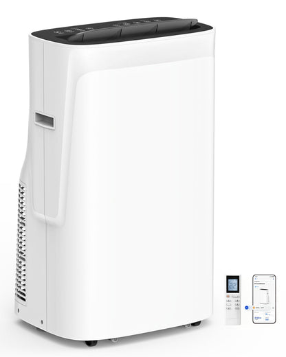 Portable Air Conditioner, 3-in-1 8500 BTU AC Unit with Fan & Dehumidifier – Quiet Cooling for Bedroom, Home Office up to 450 sq.ft, Includes Complete Window Mount Kit