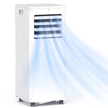 Portable Air Conditioner, 3-in-1 8500 BTU AC Unit with Fan & Dehumidifier – Quiet Cooling for Bedroom, Home Office up to 450 sq.ft, Includes Complete Window Mount Kit