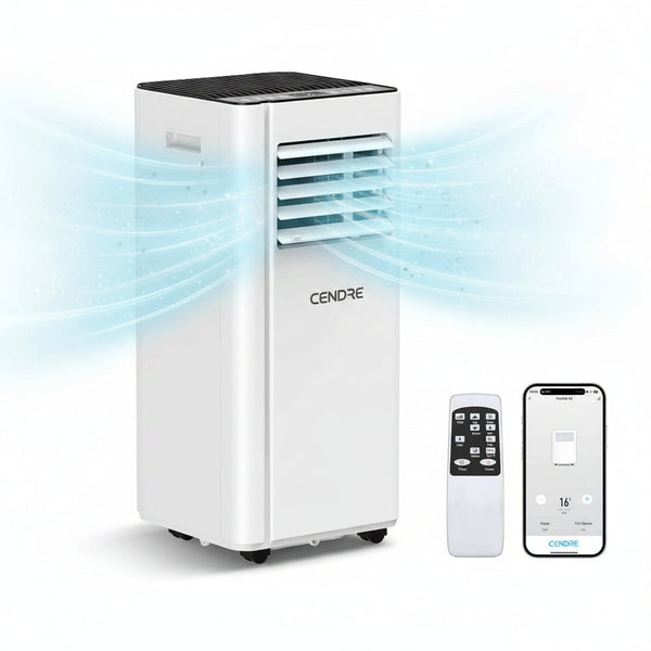 Breeza Portable Air Conditioner 16000 BTU with WiFi & Quiet 40dB Mode