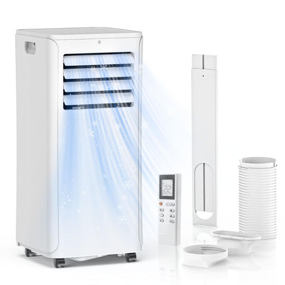Portable Air Conditioner, 3-in-1 8500 BTU AC Unit with Fan & Dehumidifier – Quiet Cooling for Bedroom, Home Office up to 450 sq.ft, Includes Complete Window Mount Kit