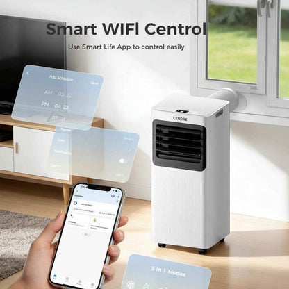BreezePro 16,000 BTU Portable Air Conditioner 5-in-1 with WiFi Control