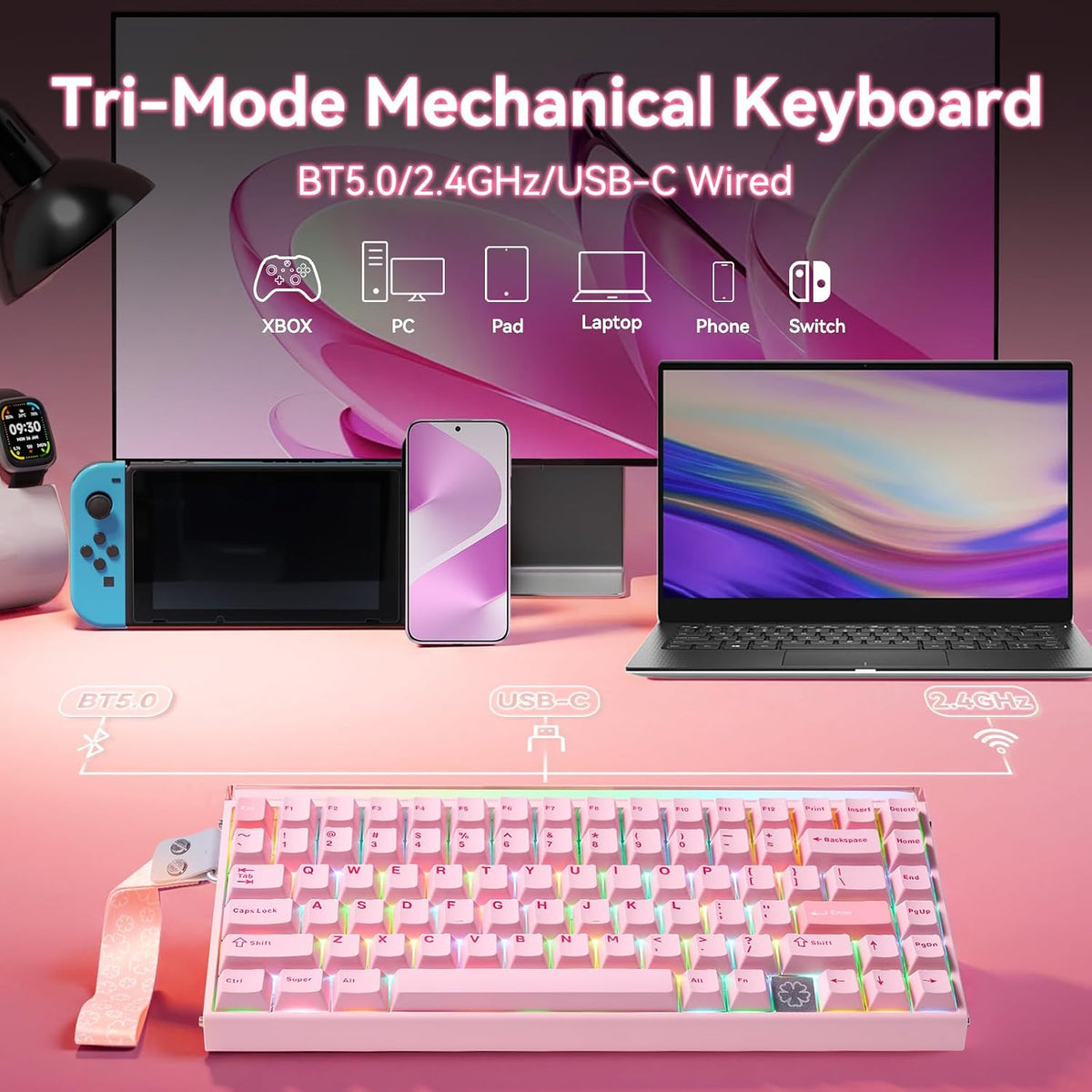 Fadify Hero 75 HE Tri-Mode Magnetic Keyboard