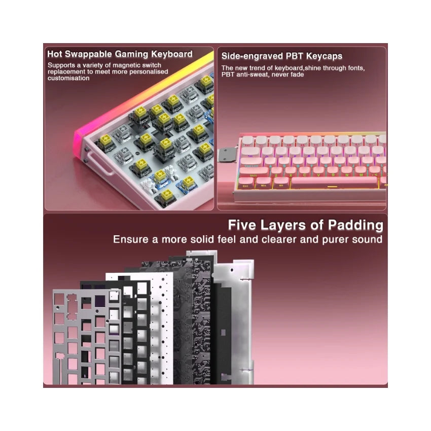 Fadify Hero 68 HE Wired Magnetic Keyboard