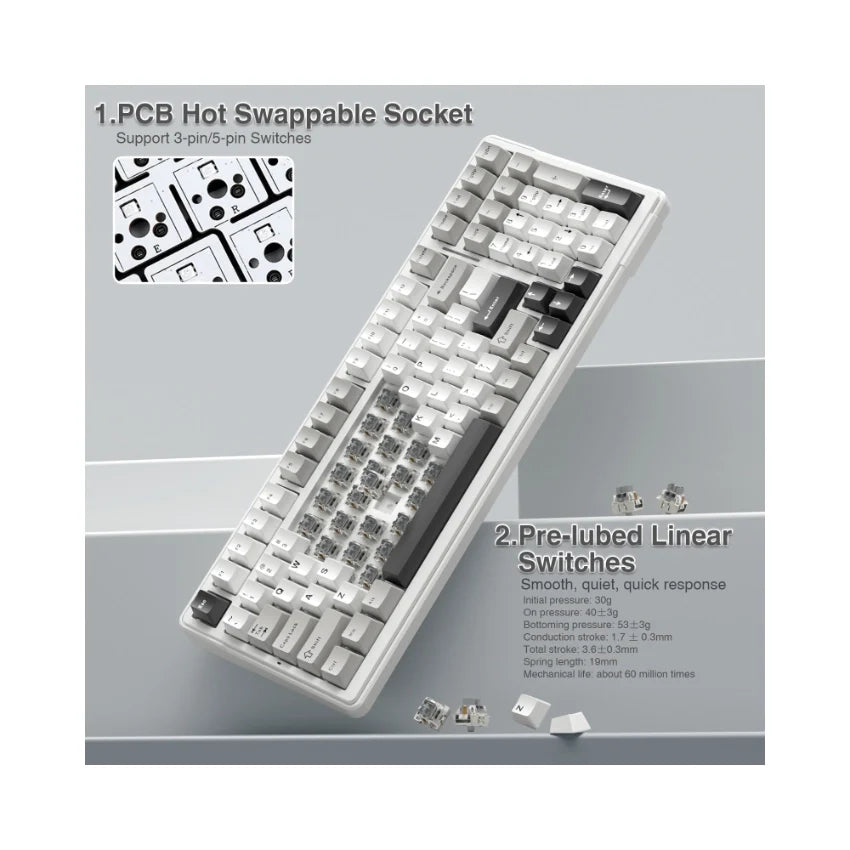 Fadify F99 Tri-Mode Mechanical Keyboard 👉 Massive Clearance Sale