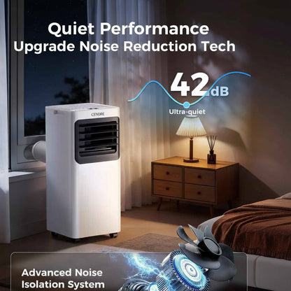 BreezePro 16,000 BTU Portable Air Conditioner 5-in-1 with WiFi Control