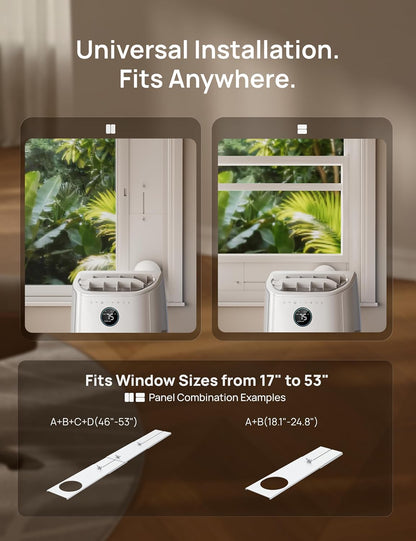 Fadify Portable Air Conditioner 12000 BTU, Smart & Quiet