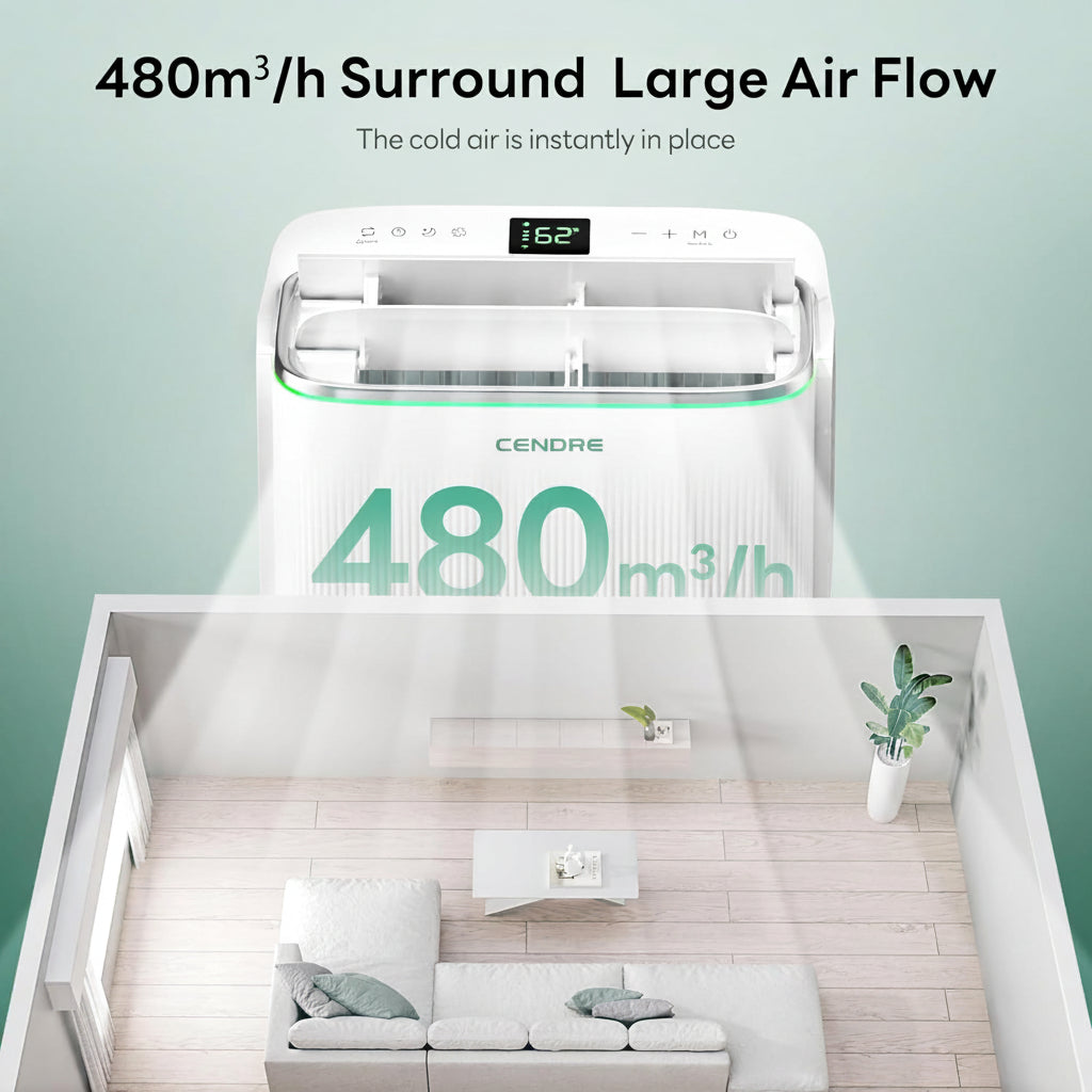 Fadify Smart Inverter Portable AC Unit 14000 BTU Ultra Quiet