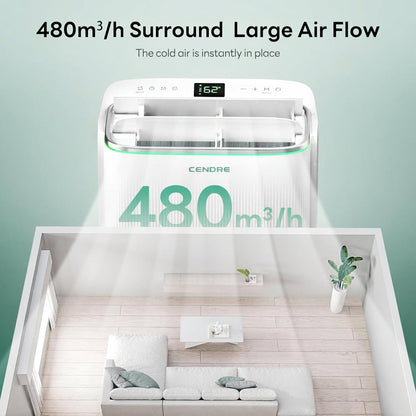 Fadify Smart Inverter Portable AC Unit 14000 BTU Ultra Quiet