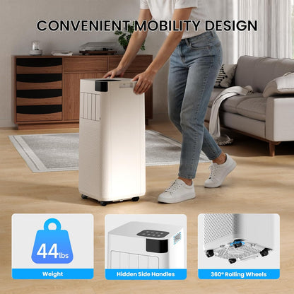 Fadify 16000 BTU Portable Air Conditioner with WiFi – 5-in-1 Smart AC Unit