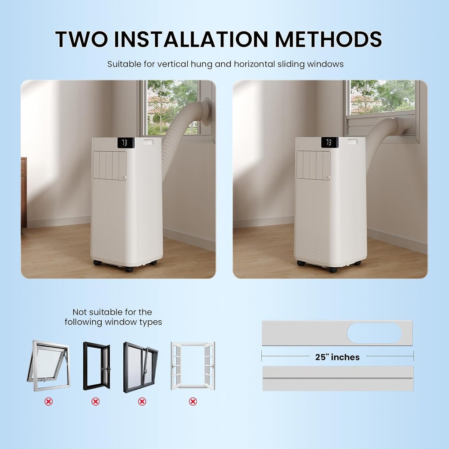 Fadify 16000 BTU Portable Air Conditioner with WiFi – 5-in-1 Smart AC Unit