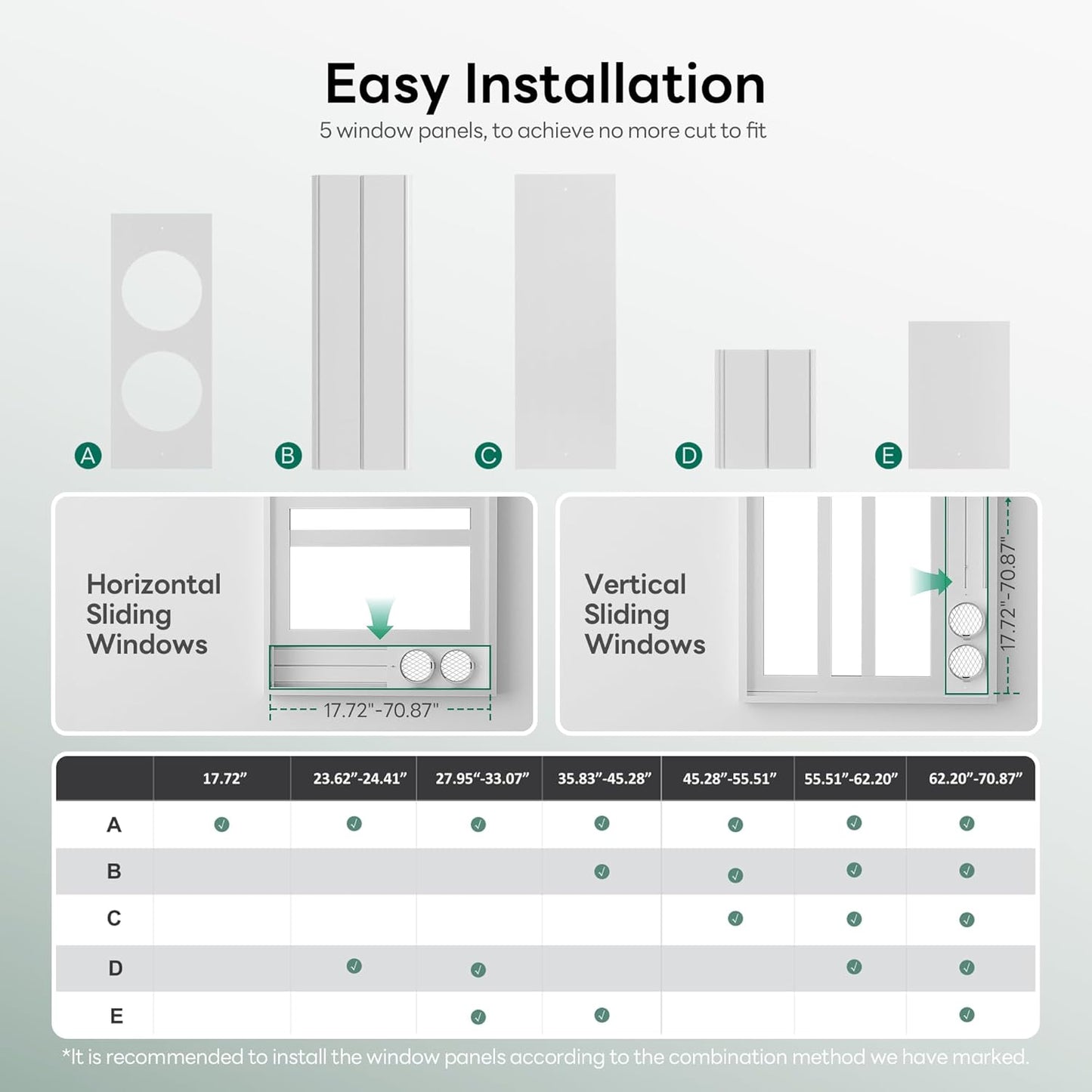 Fadify Smart Inverter Portable AC Unit 14000 BTU Ultra Quiet