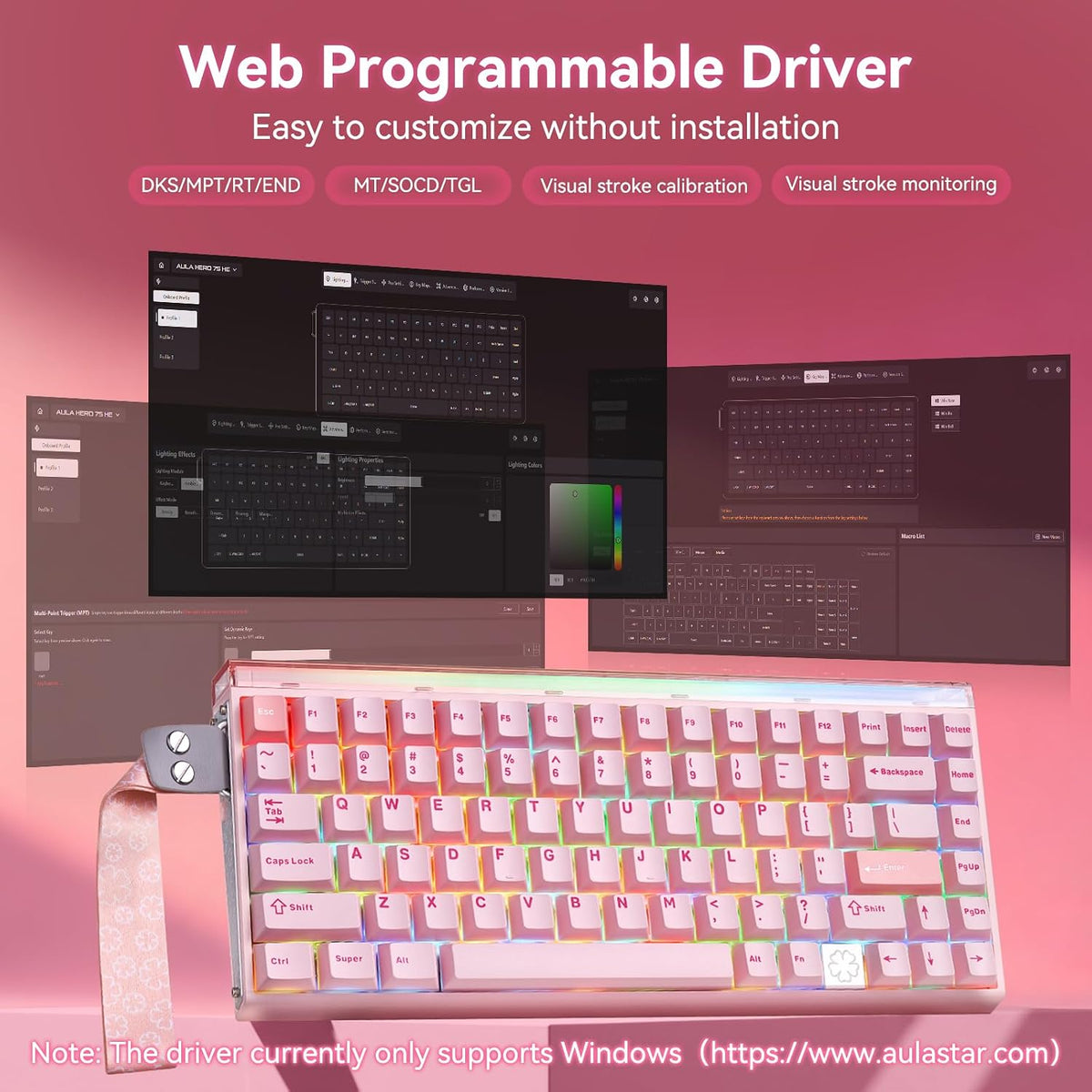 Fadify Hero 75 HE Tri-Mode Magnetic Keyboard