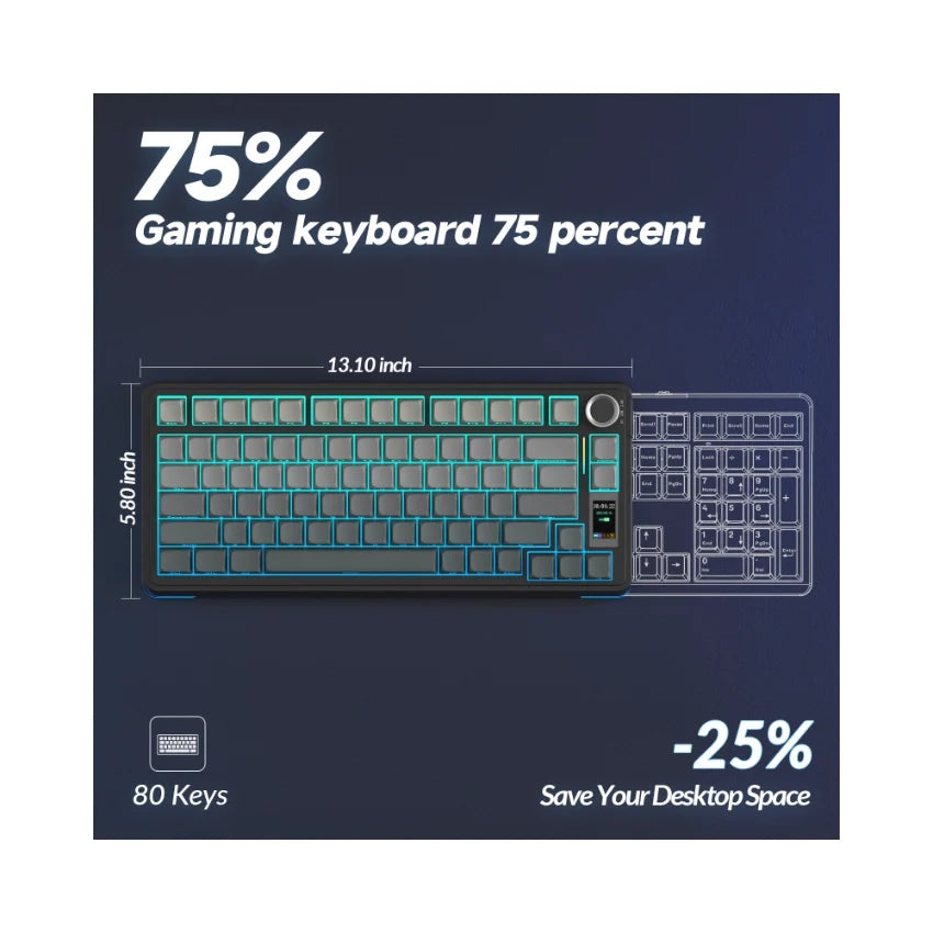 Fadify S75 Pro Knob Mechanical Keyboard