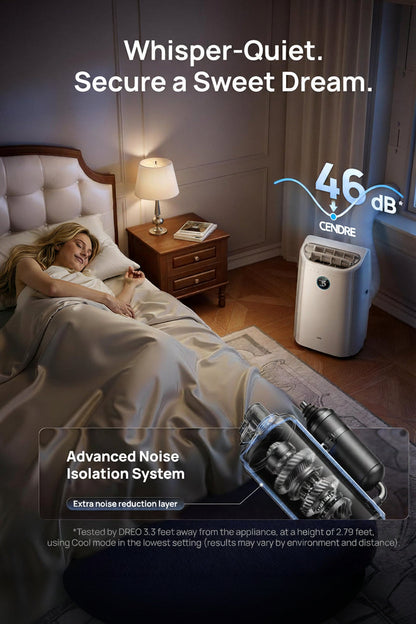 Fadify Portable Air Conditioner 12000 BTU, Smart & Quiet