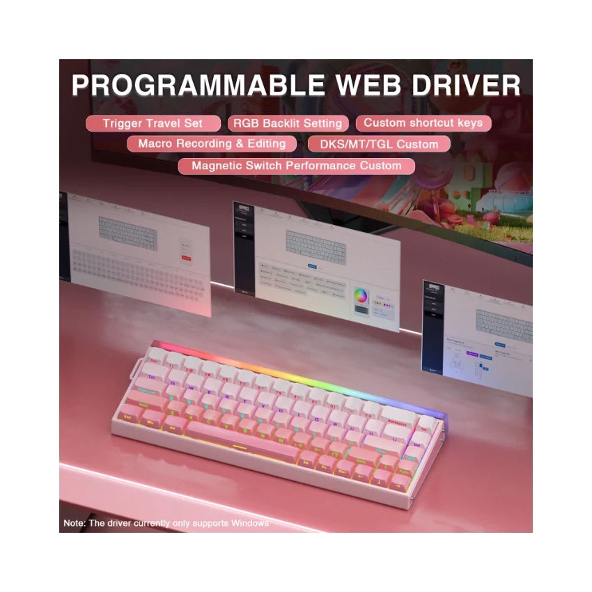Fadify Hero 68 HE Wired Magnetic Keyboard