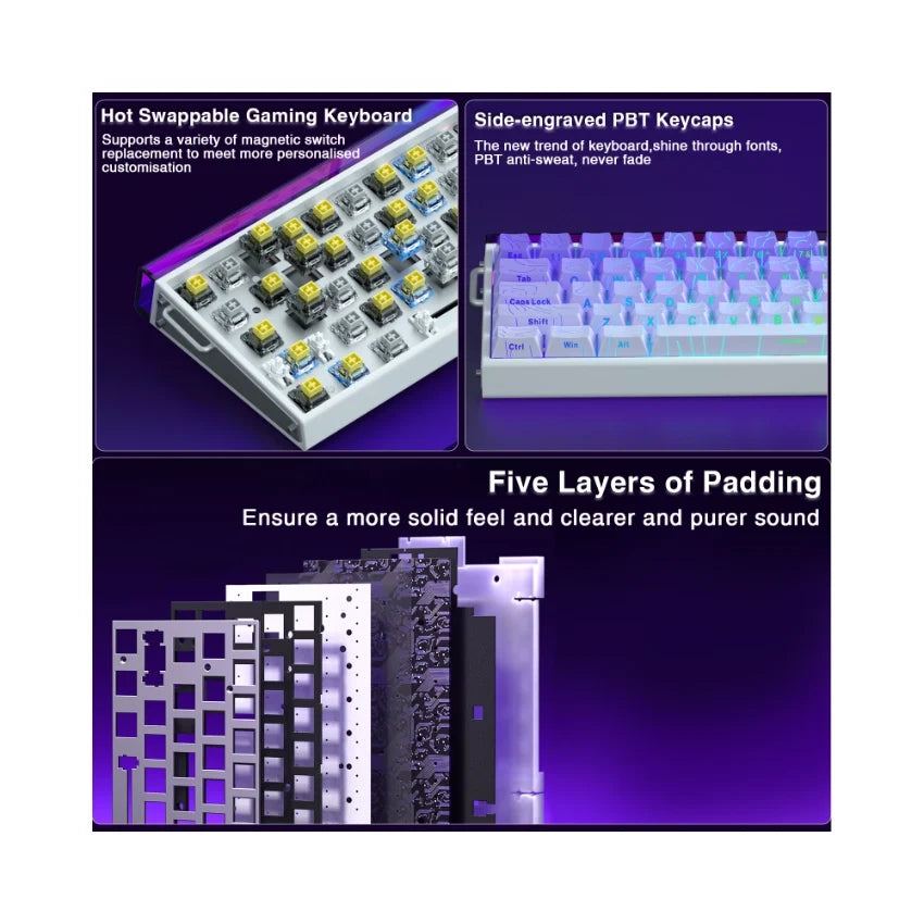Fadify Hero 68 HE Wired Magnetic Keyboard