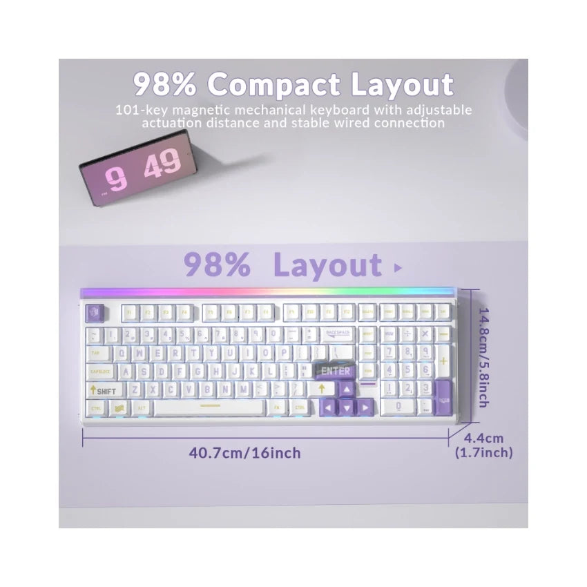 Fadify Hero99 Wired Magnetic Gaming Keyboard