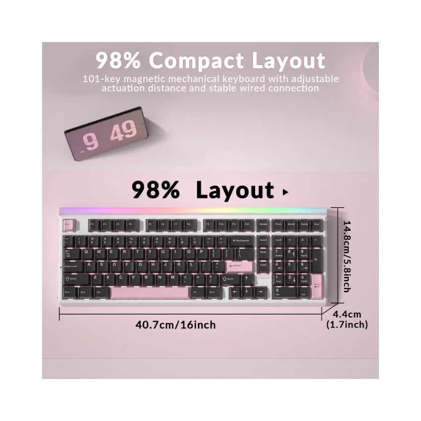 Fadify Hero99 Wired Magnetic Gaming Keyboard