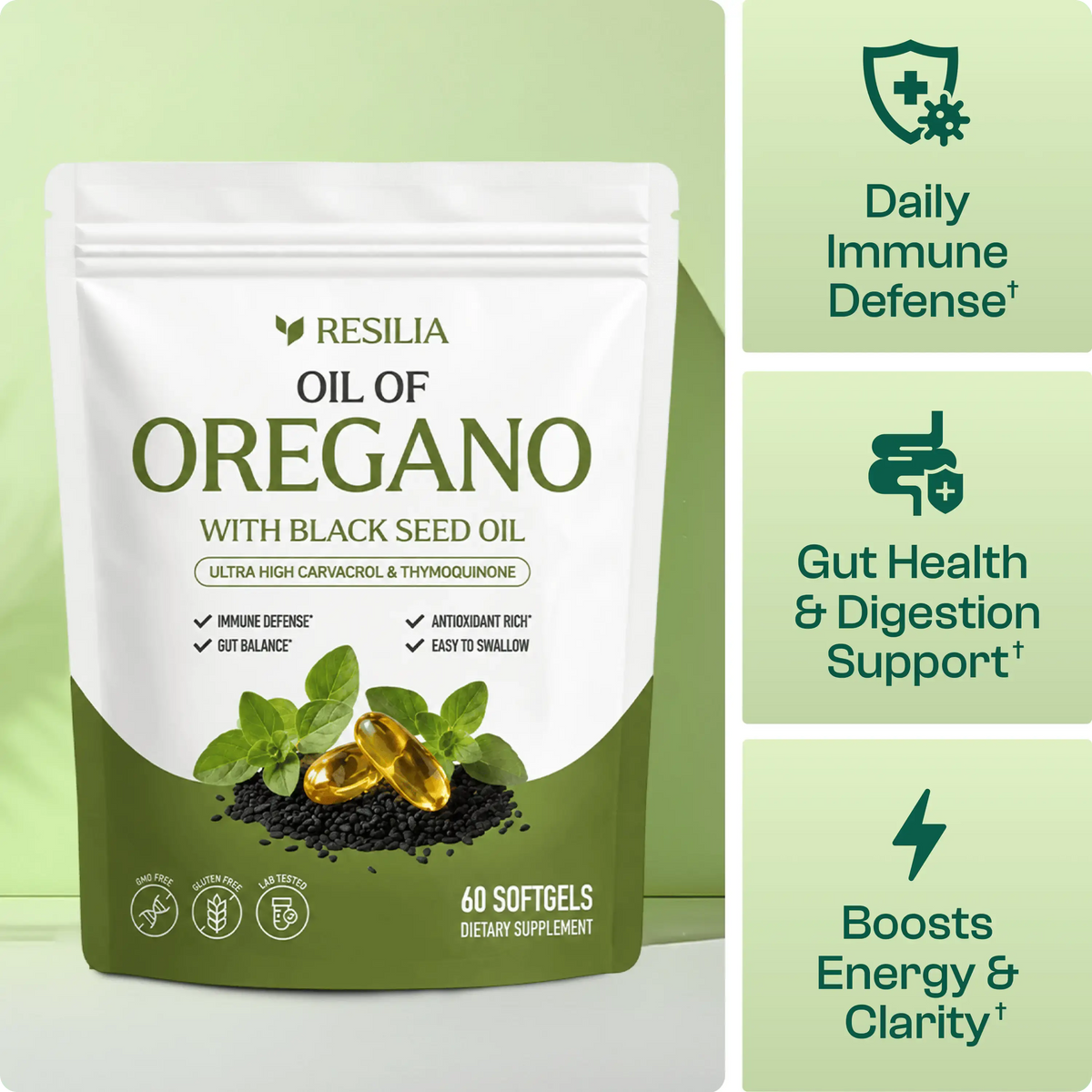 Fadify Oil of Oregano Softgels