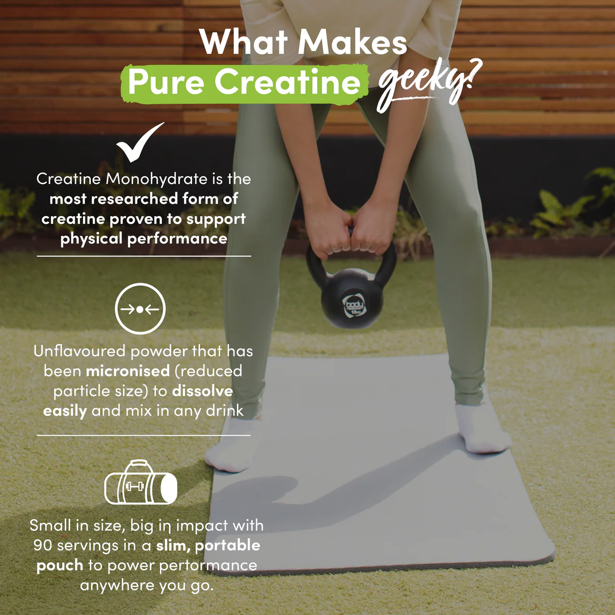 Pure Creatine Monohydrate Powder