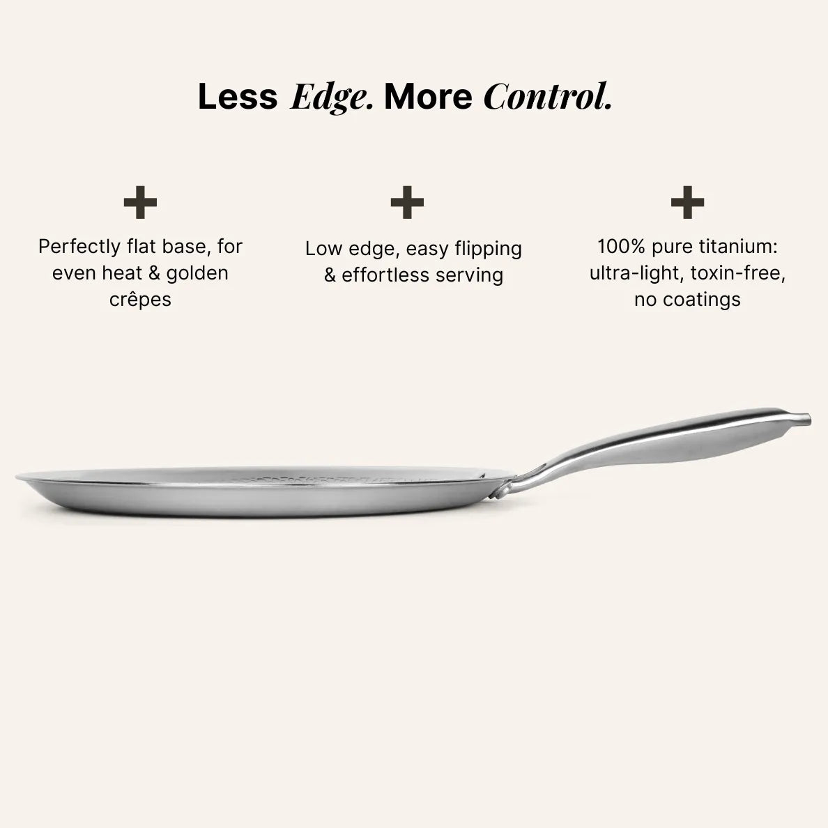 Pure Titanium Hammered Cookware Set Pro
