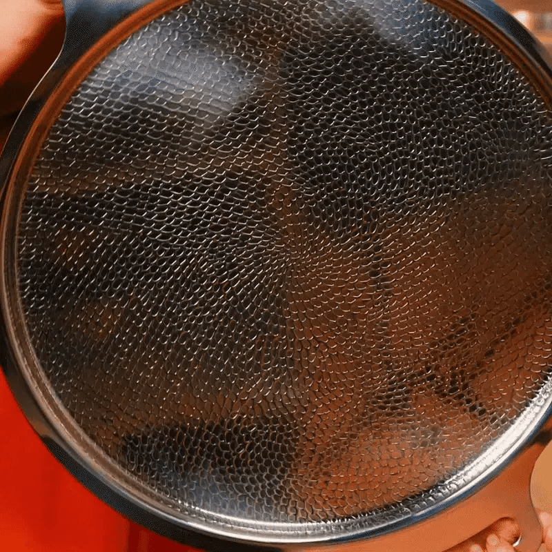 Pure Titanium Hammered Pizza Steel