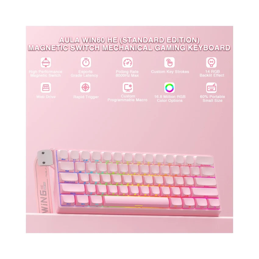 Fadify WIN60 HE Wired Magnetic Keyboard